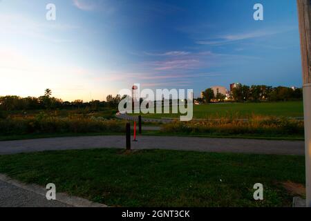 Scioto Audubon Metro Park, Columbus, Ohio Stockfoto