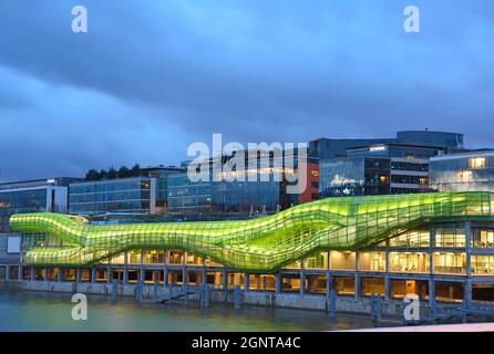 Frankreich, Paris (75), Cité de la Mode et du Design, bâtiments industriels des anciens Magasins Généraux rénovés par les architectes Dominique Jakob und Stockfoto