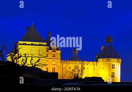 Frankreich, Dordogne (24), Périgord Noir, château de Hautefort // Frankreich, Dordogne, Perigord Noir, Hautefort, Schloss Stockfoto