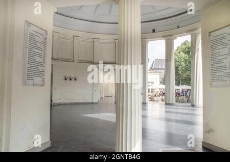 Aachen-der Elisenbrunnen in Aachen ist ein klassischer Bau der Architekten Johann Peter Cremer und Karl Friedrich Schinke Stockfoto