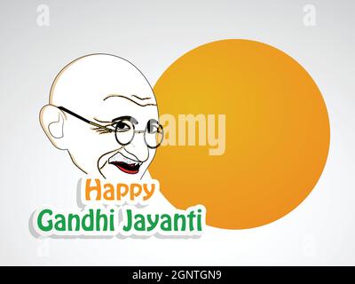 Gandhi Jayanti Stock Vektor