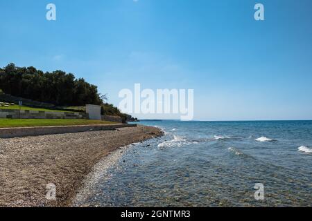 ANZAC Bucht Ort des Ersten Weltkriegs Landung der ANZACs auf der Halbinsel Gallipoli in der Region Canakkale, Türkei. Stockfoto