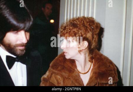 Barbra Streisand mit Jon Peters im April 1979 Bild.  Bildnachweis: Nancy Barr Brandon/MediaPunch Stockfoto