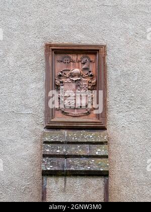 Fyvie Castle in der Nähe von Turriff in Aberdeenshire, Grampian Region, Schottland Stockfoto