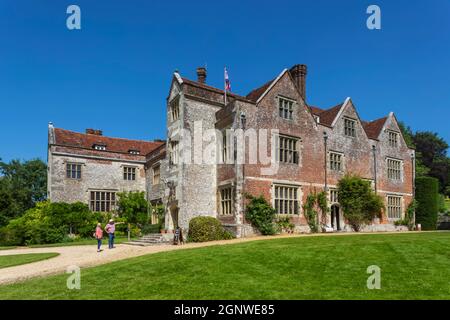 England, Hampshire, Alton, Chawton, Chawton House Stockfoto