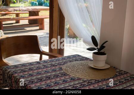 Modernes Café gemütliche Innenausstattung, Stock Foto Stockfoto