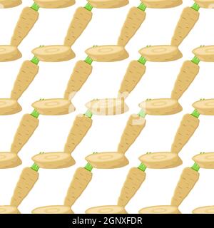 Illustration zum Thema Muster Pflanze Pastinak Stock Vektor