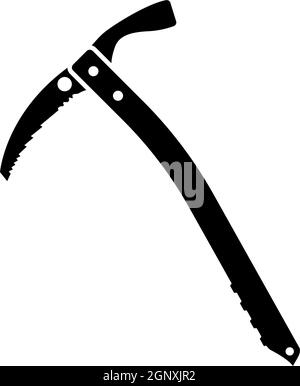 Symbol „Ice Axe“ Stock Vektor