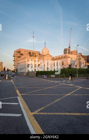 Gurdwara Singh Sabha London East, Barking, London Stockfoto