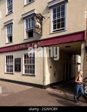 St. Giles, Oxford; eine Straße, die durch das Zentrum von Oxford führt Stockfoto