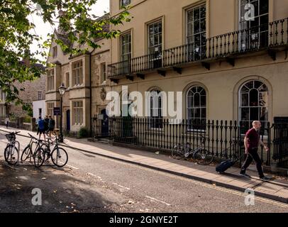 St. Giles, Oxford; eine Straße, die durch das Zentrum von Oxford führt Stockfoto