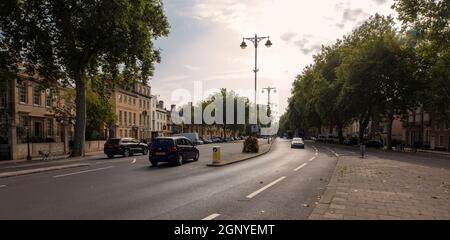 St. Giles, Oxford; eine Straße, die durch das Zentrum von Oxford führt Stockfoto