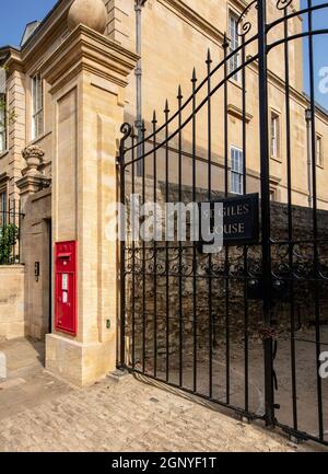 St Giles House, St. Giles, Oxford; eine Straße, die durch das Zentrum von Oxford führt Stockfoto