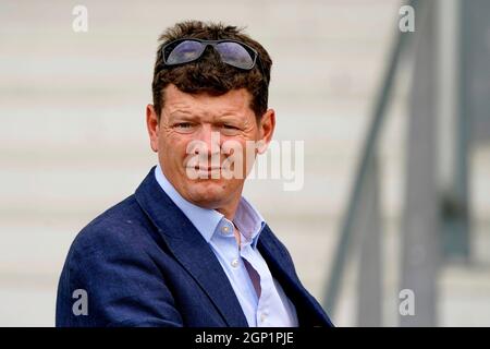 Aktenfoto vom 08-08-2020 von Horse Trainer Andrew Balding. Ausgabedatum: Dienstag, 28. September 2021. Stockfoto