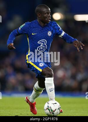 Aktenfoto vom 22-09-2021 von Chelseas N'Golo Kante. Ausgabedatum: Dienstag, 28. September 2021. Stockfoto