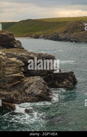 Porth Mear North Cornwall Stockfoto