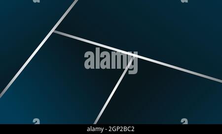 Luxus Blue Paper Cut Hintergrund für Poster, Flyer, Vektor, Cover Design, Buch, CD, Banner und Website Werbung Stockfoto