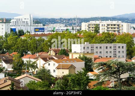 IKEA Megastore, Venissieux, östlicher Vorort von Lyon, Rhone, REGION AURA, Frankreich Stockfoto