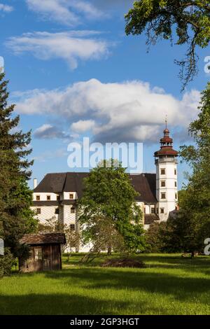 Schloss Velke Losiny in Nordmähren, Tschechische Republik Stockfoto