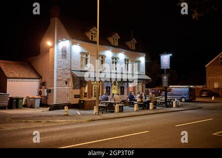 Der Rote Löwe, Droitwich Stockfoto