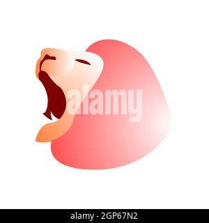 Vektorgrafik im Grafikstil Stockfoto