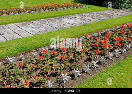 Garten im Balmoral Castle Estate, Aberdeenshire, North East Scottish Highlands Stockfoto