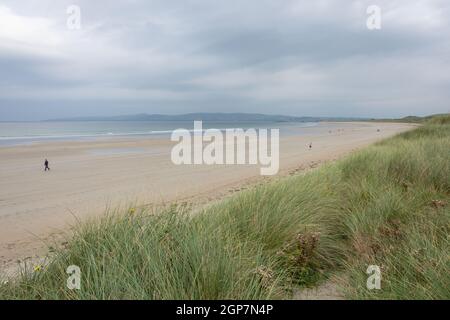 Banna Beach und Sanddünen, Ardfert, County Kerry, Republik Irland Stockfoto