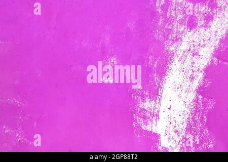 Lila gemalte Grunge Textur. Violett bemalt Tapete Papier Textur Hintergrund. Stockfoto