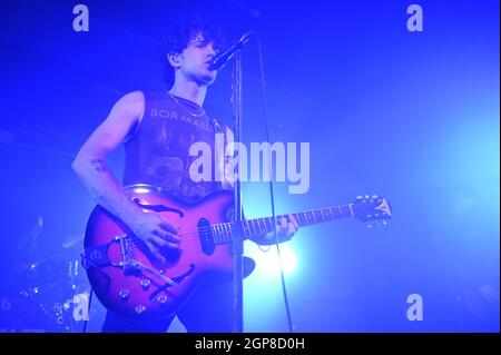 28. September 2021, Sheffield, South Yorkshire, USA: Inhaler Performing at the Foundry , Sheffield , Großbritannien , 28.09.2021 (Bildnachweis: © Robin Burns/ZUMA Press Wire) Stockfoto