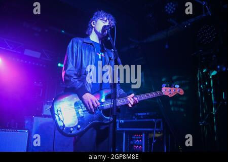 28. September 2021, Sheffield, South Yorkshire, USA: Inhaler Performing at the Foundry , Sheffield , Großbritannien , 28.09.2021 (Bildnachweis: © Robin Burns/ZUMA Press Wire) Stockfoto