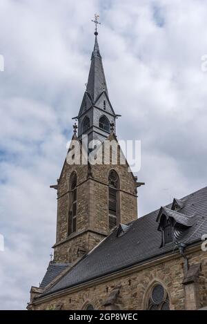 St. Peter und Paul Kirche in Kronberg im Taunus, Hessen, Deutschland Stockfoto