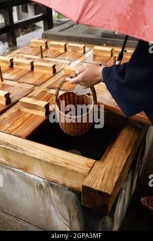 Nozawa onsen, Nagano, Japan, 2021-26-09 , Nozawaonsen Stockfoto