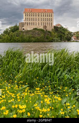 Plumlov Schloss in Hana, Mittelmähren, Tschechische Republik Stockfoto