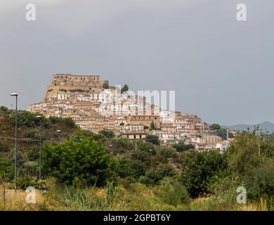 Schloss Rocca Imperiale in der Provinz Cosenza, Kalabrien, Italien Stockfoto