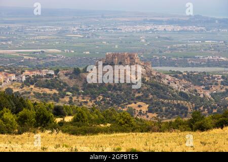 Schloss Rocca Imperiale in der Provinz Cosenza, Kalabrien, Italien Stockfoto