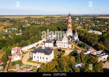 Luftaufnahme von Poshchupovo, Russland Stockfoto