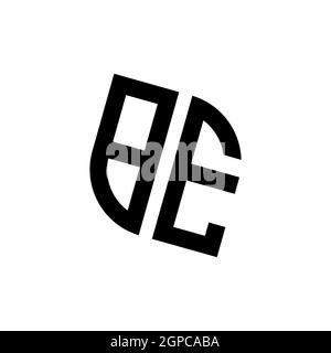 BD-Logo mit goldenen Diamant-Form Stil Vektor, Monogramm geometrische goldene Form Stil in schwarzem Hintergrund isoliert Stock Vektor