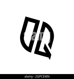 OC-Logo mit goldener Diamantform Vektor, Monogramm geometrische goldene Form Stil isoliert auf schwarzem Hintergrund Stock Vektor