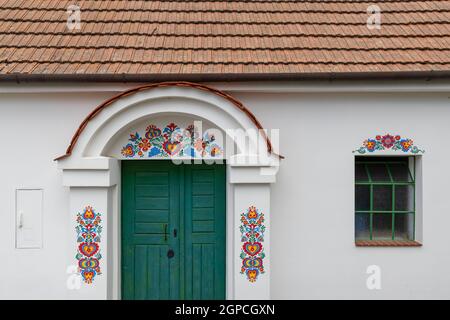 Terezin Weinkeller, Südmähren, Tschechische Republik Stockfoto