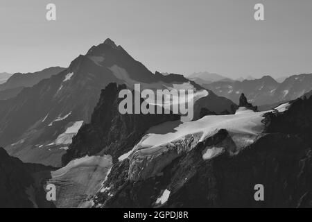 Majestätischen Berg Sustenhorn Stockfoto