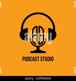 Ab Logo Buchstaben Monogramm mit prisma Form Design Vorlage Vektor-Symbol modern Stock Vektor