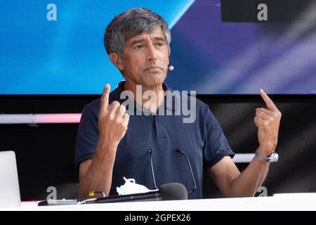 Ranga Yogeshwar, Wissenschaftsjournalist und TV-Moderator Stockfoto