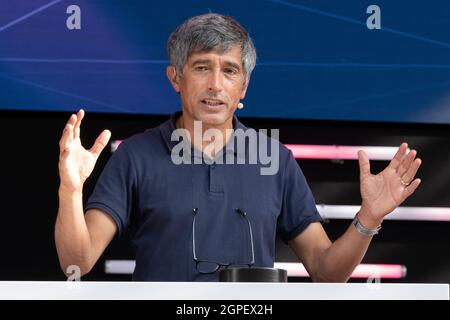 Ranga Yogeshwar, Wissenschaftsjournalist und TV-Moderator Stockfoto