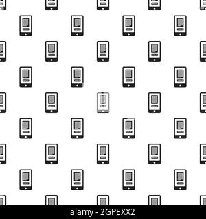 Smartphone mit übersetzen Anwendungsmuster Stock Vektor