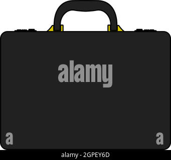 Business Aktenkoffer-Symbol Stock Vektor