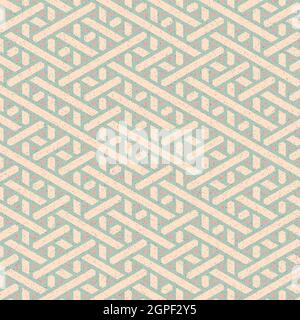 Computer-generierte Hexagon Tile Verbindung Kunst Hintergrund Design Illustration Stock Vektor