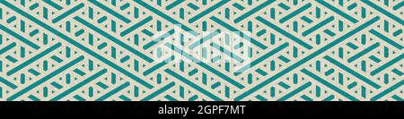 Computer-generierte Hexagon Tile Verbindung Kunst Hintergrund Design Illustration Stock Vektor