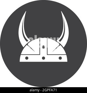 spartan Helm Vektor Symbol Illustration Stock Vektor