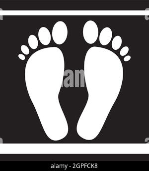 Matte für Eingang Symbol, einfachen Stil Stock Vektor