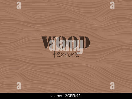 Brauner Holzhintergrund Stock Vektor